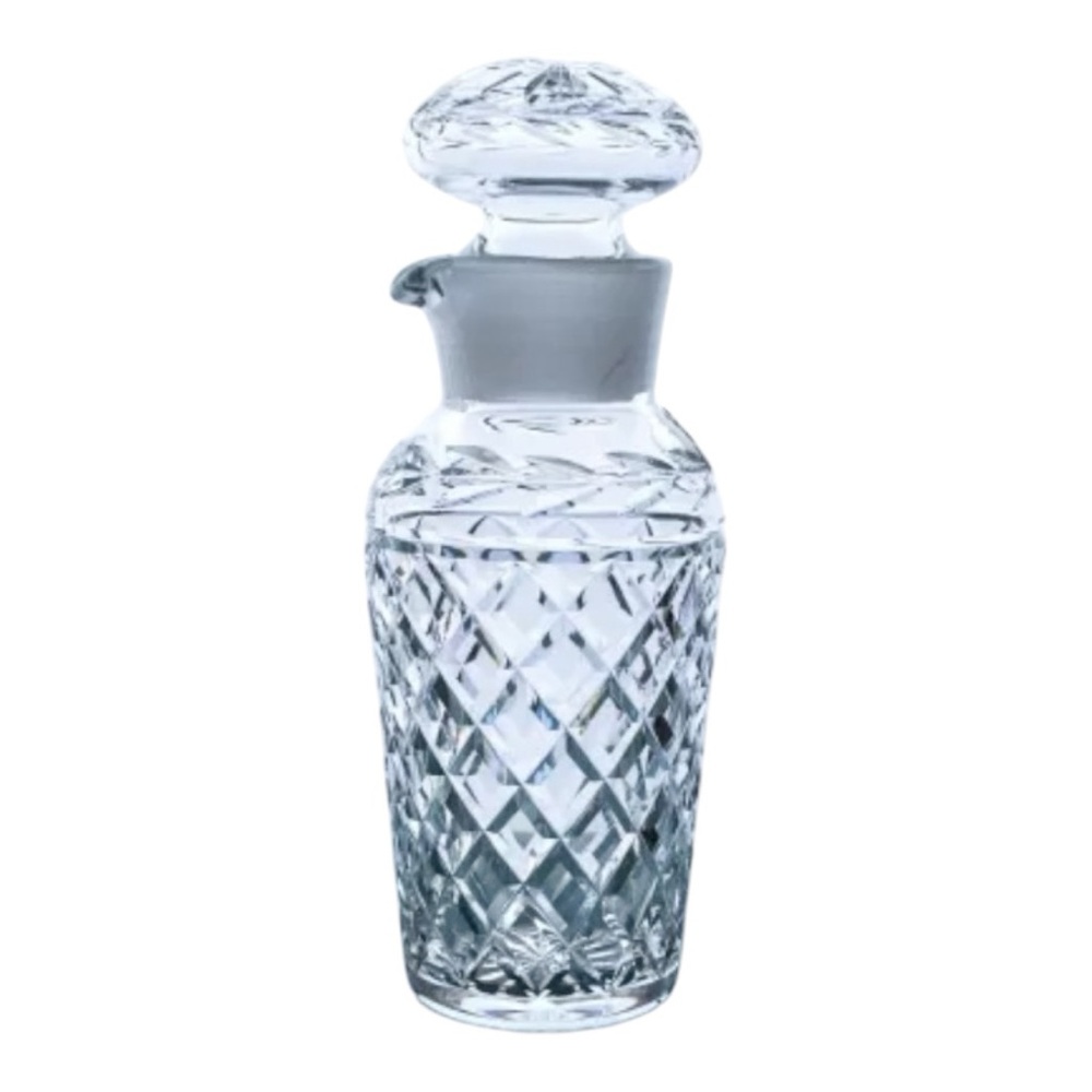 Waterford Cut Crystal Glandore Cocktail Mixer/Decanter 10”Tall - Picture 4 of 4